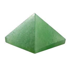 Green Aventurine Crystal Stone Pyramid by tarotyoga.in