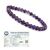 Amethyst 6 mm Round Bead Bracelet by tarotyoga.in