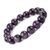 Amethyst 12 mm Round Bead Bracelet by tarotyoga.in