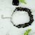 Natural Black Agate Crystal Stone Chip Bracelet by tarotyoga.in