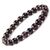 Garnet Crystal Stone 8 mm Round Bead Bracelet by tarotyoga.in