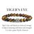 Tiger Eye Crystal Stone 8 mm Round Bead with Buddha Head Bracelet by tarotyoga.in