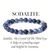 Sodalite Crystal Stone 8 mm Round Bead Bracelet by tarotyoga.in