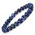 Lapis Lazuli Crystal Stone 8 mm Round Bead Bracelet by tarotyoga.in