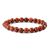 Red Jasper Crystal Stone 8 mm Faceted Bead Bracelet by tarotyoga.in