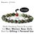 Bloodstone Crystal Stone 8 mm Faceted Bead Bracelet by tarotyoga.in