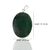 Bloodstone Oval Shape Crystal Stone Locket Pendant with Metal Chain by tarotyoga.in