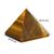 Tiger Eye Crystal Stone Pyramid by tarotyoga.in