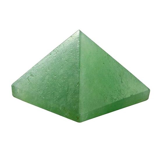 Green Aventurine Crystal Stone Pyramid by tarotyoga.in